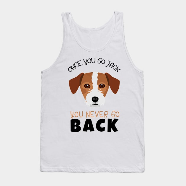 I Love my Cute Jack Russell Tank Top by KewaleeTee